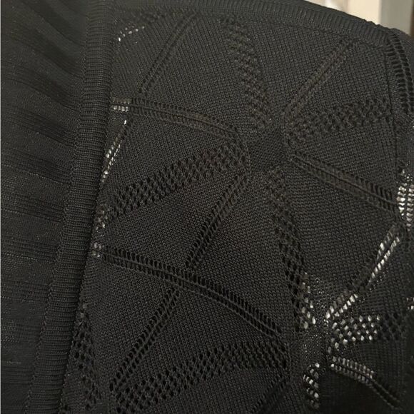 Misook Black Cardigan size large - Picture 2 of 5